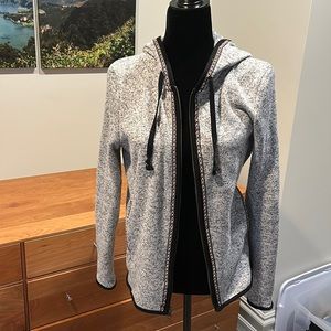 Mossimo fleecy outdoorsy zipper winter hoodie sweater